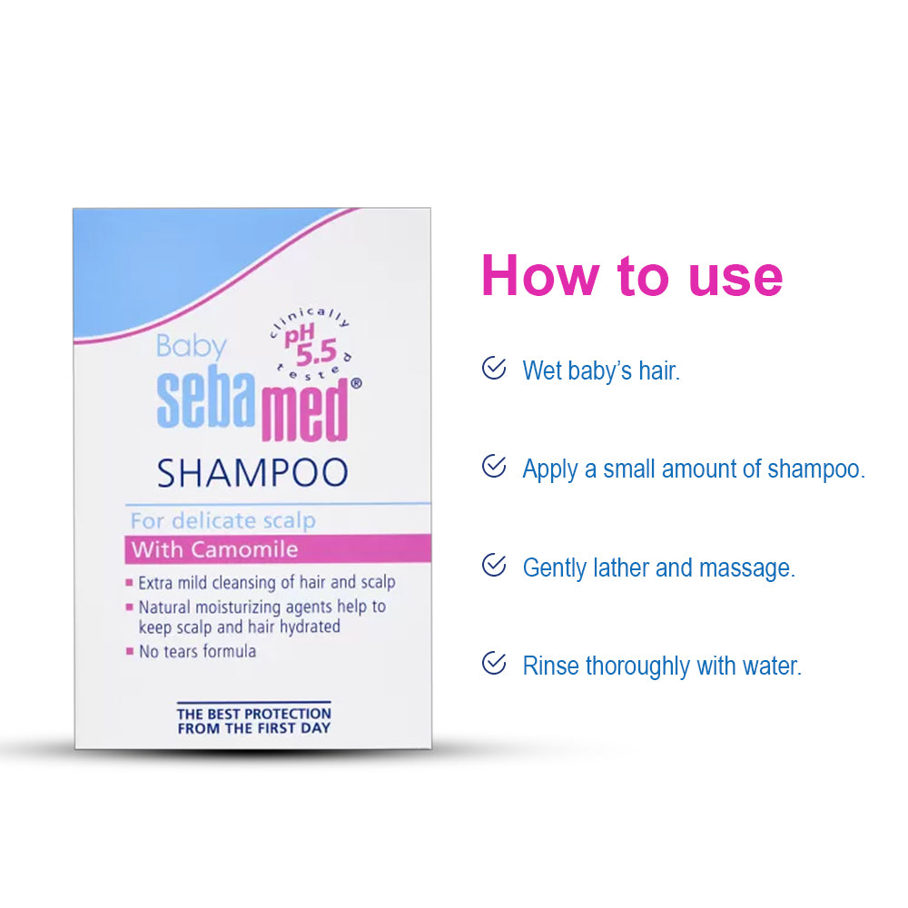 SEBAMED CHILDRENS SHAMPOO 150ML