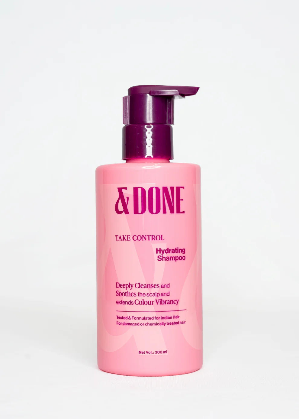 &DONE Take Control Shampoo for Dry, Frizzy Hair-300ml