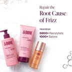 &Done Frizz Repair Kit - Shampoo, Conditioner & Hair Serum for Dry & Frizzy Hair