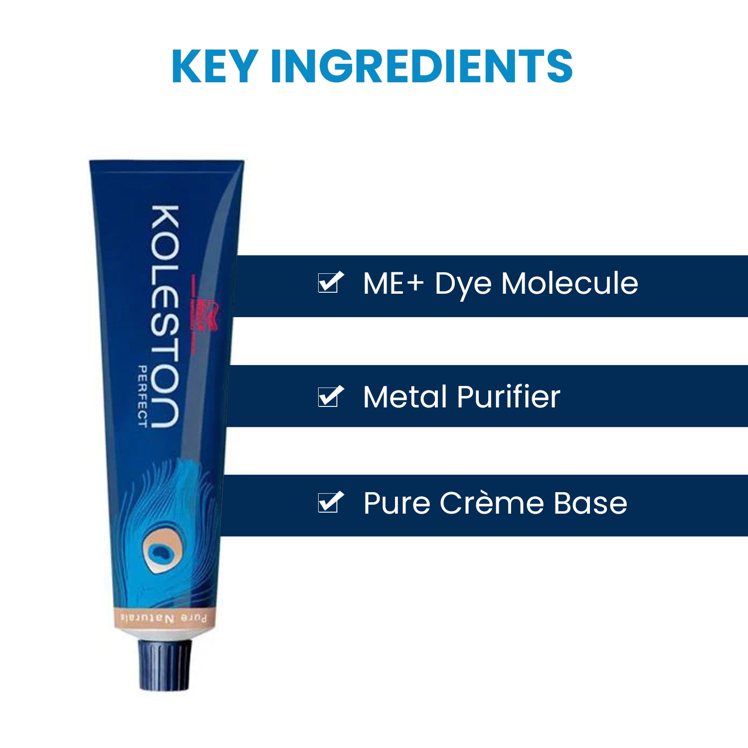 Wella Professionals Koleston Perfect Hair Color 7/2 Colorant Tube 60G