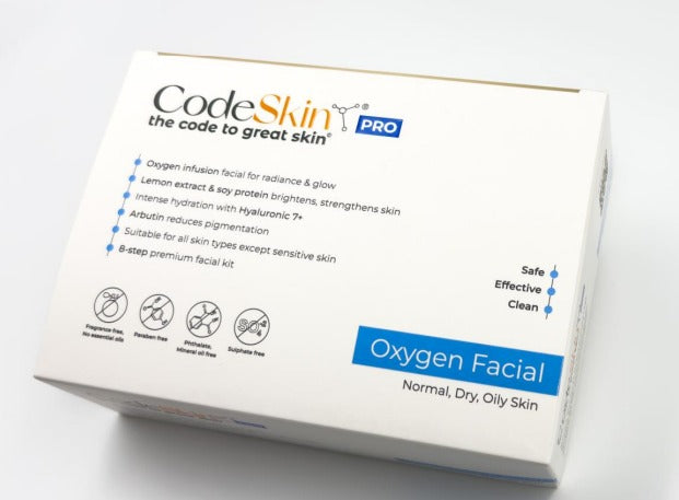 CodeSkin Pro Oxygen Facial Kit- Pack Of 10