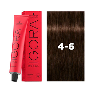 Schwarzkopf Professional Igora Royal 4-6 Medium Brown Chocolate, 60ml