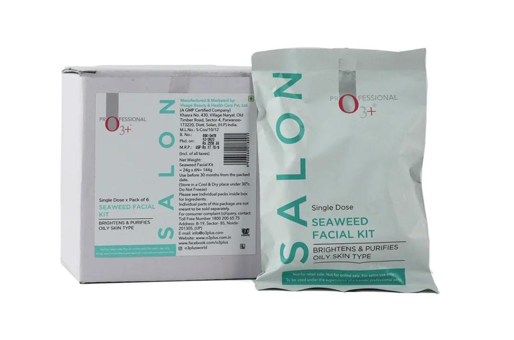 O3+ Seaweed Facial Kit Single Mono Dose