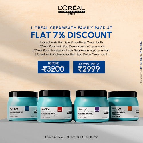 L'oreal Professional Creambath Family Pack |2999/- only