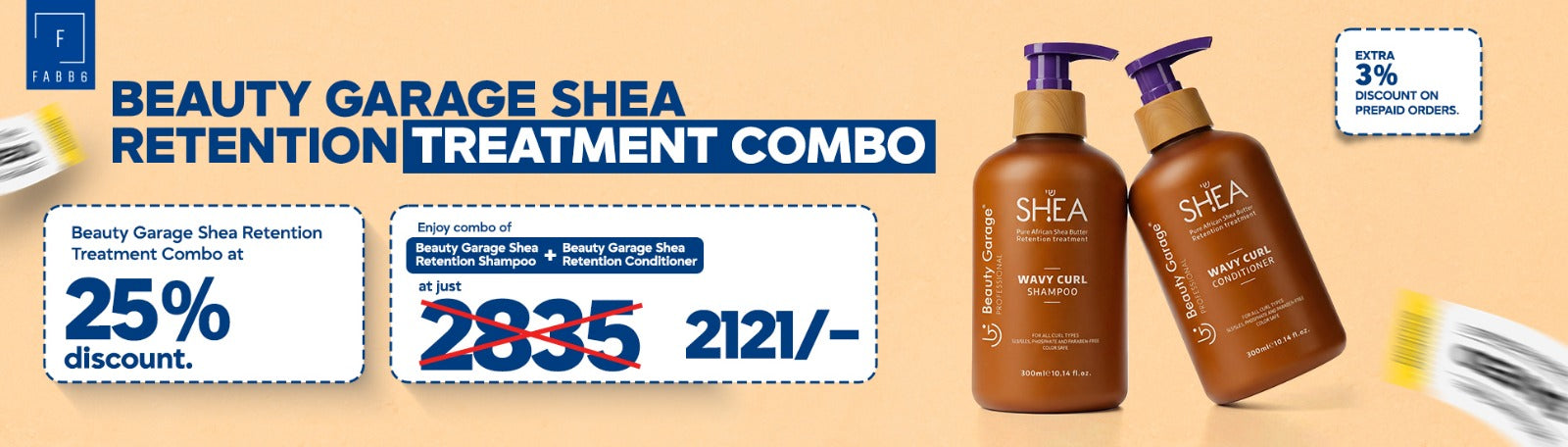 Beauty Garage Shea Retention Treatment Combo
