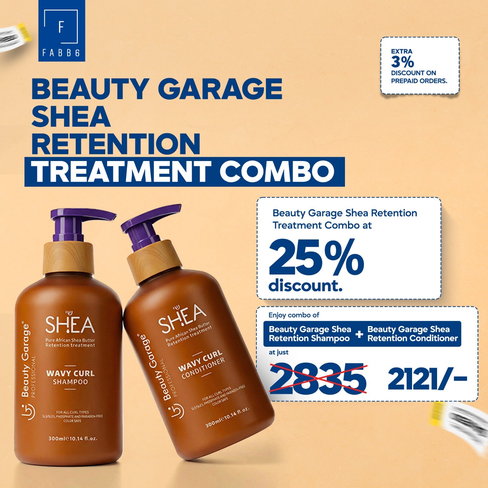 Beauty Garage Shea Retention Treatment Combo