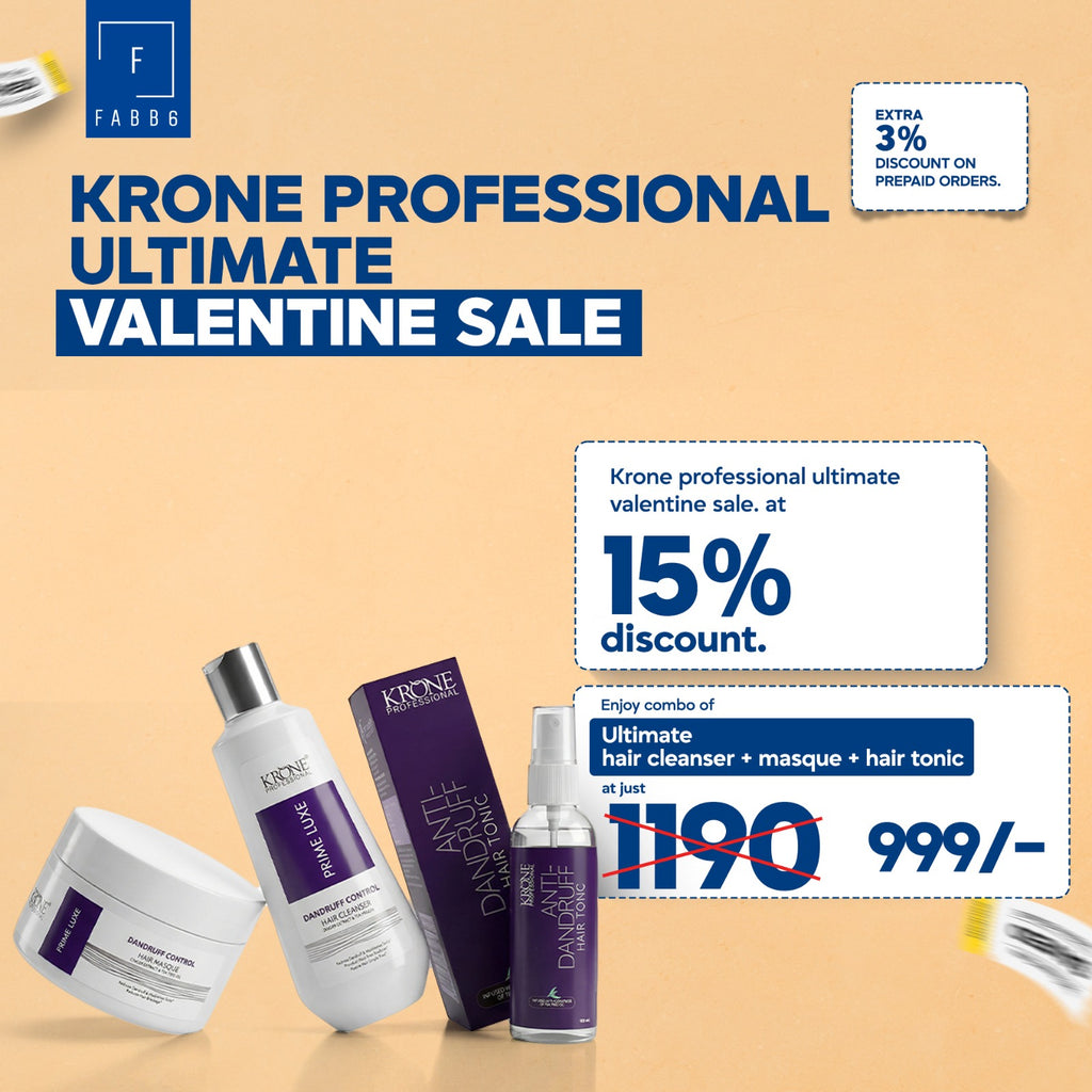 Krone Professional Prime Luxe Dandruff Control combo