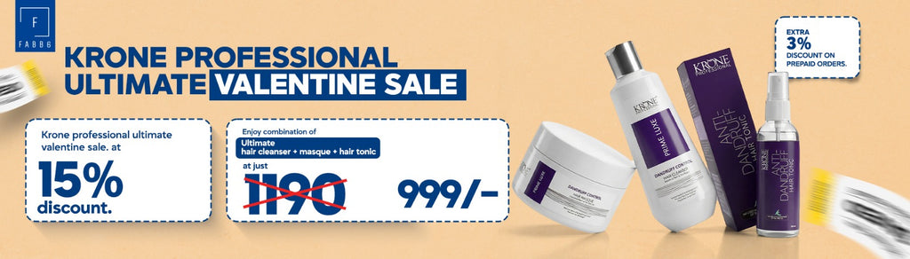 Krone Professional Prime Luxe Dandruff Control combo