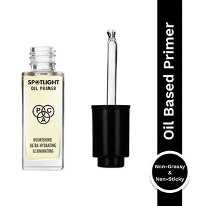 PAC Spotlight Oil Primer Ultra Lightweight Hydrates Boosts Radiance Best For Dry Skin (9 ml)