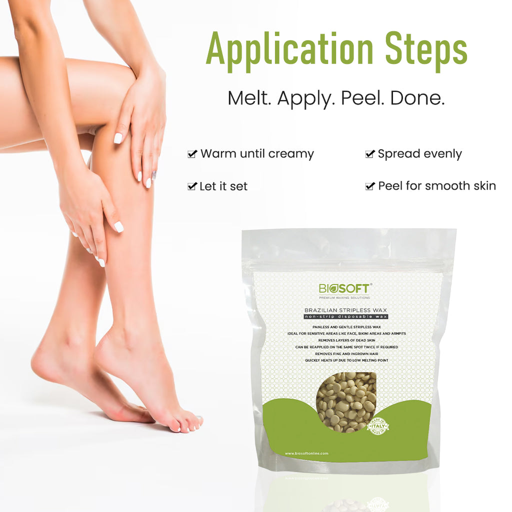 Biosoft Brazilian Stripless Wax (500G)