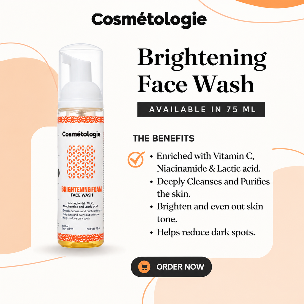 Cosmetologie Brightening Foam Face Wash
