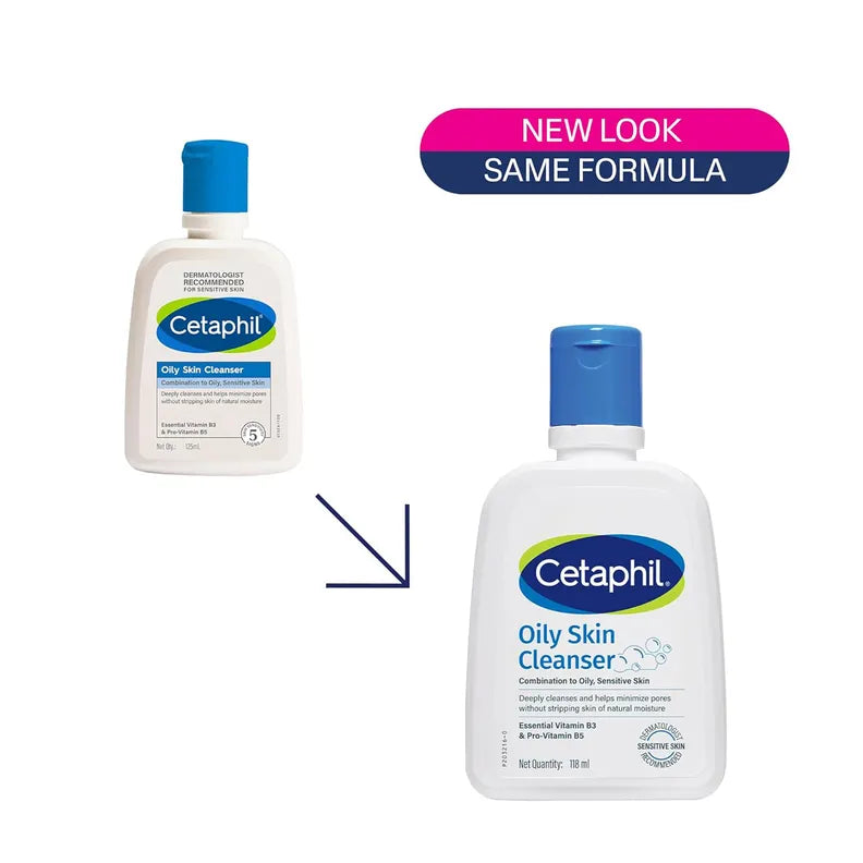 CETAPHIL OILY SKIN CLEANSER 118 ML