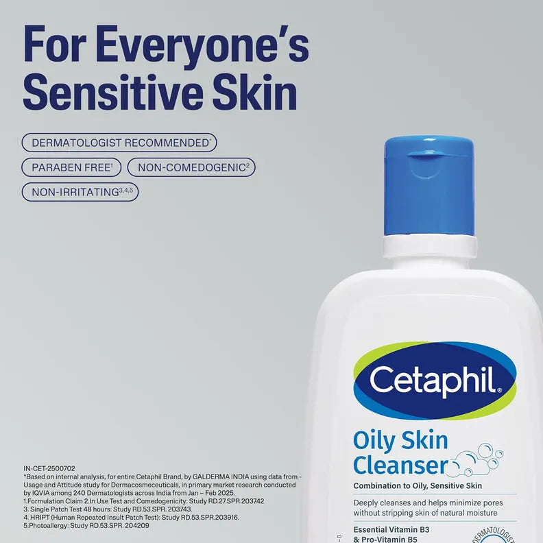 CETAPHIL OILY SKIN CLEANSER 118 ML