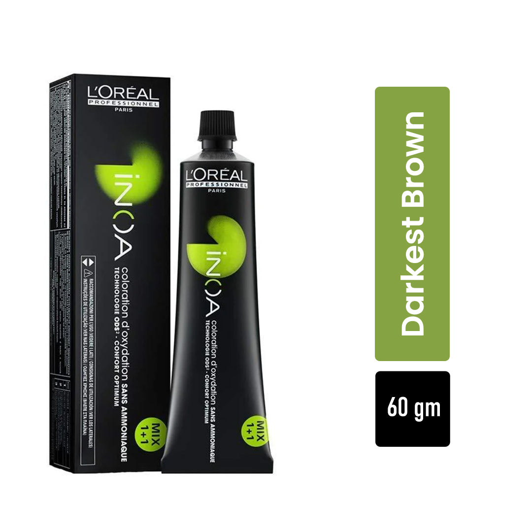 Inoa 2 Tube Darkest Brown 60G