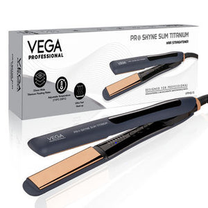 HAIR straighteners Pro Shyne Slim Titanium