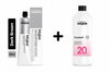 Loreal Majirel Hair Color 60ml  Shade 1 Dark Brown + Developer 1000ml Combo