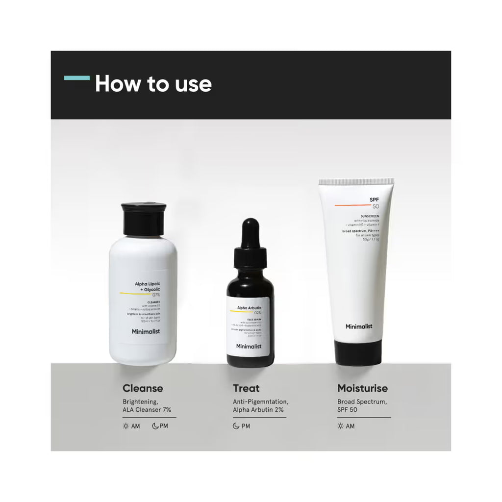 Minimalist Anti Pigmentation Combo