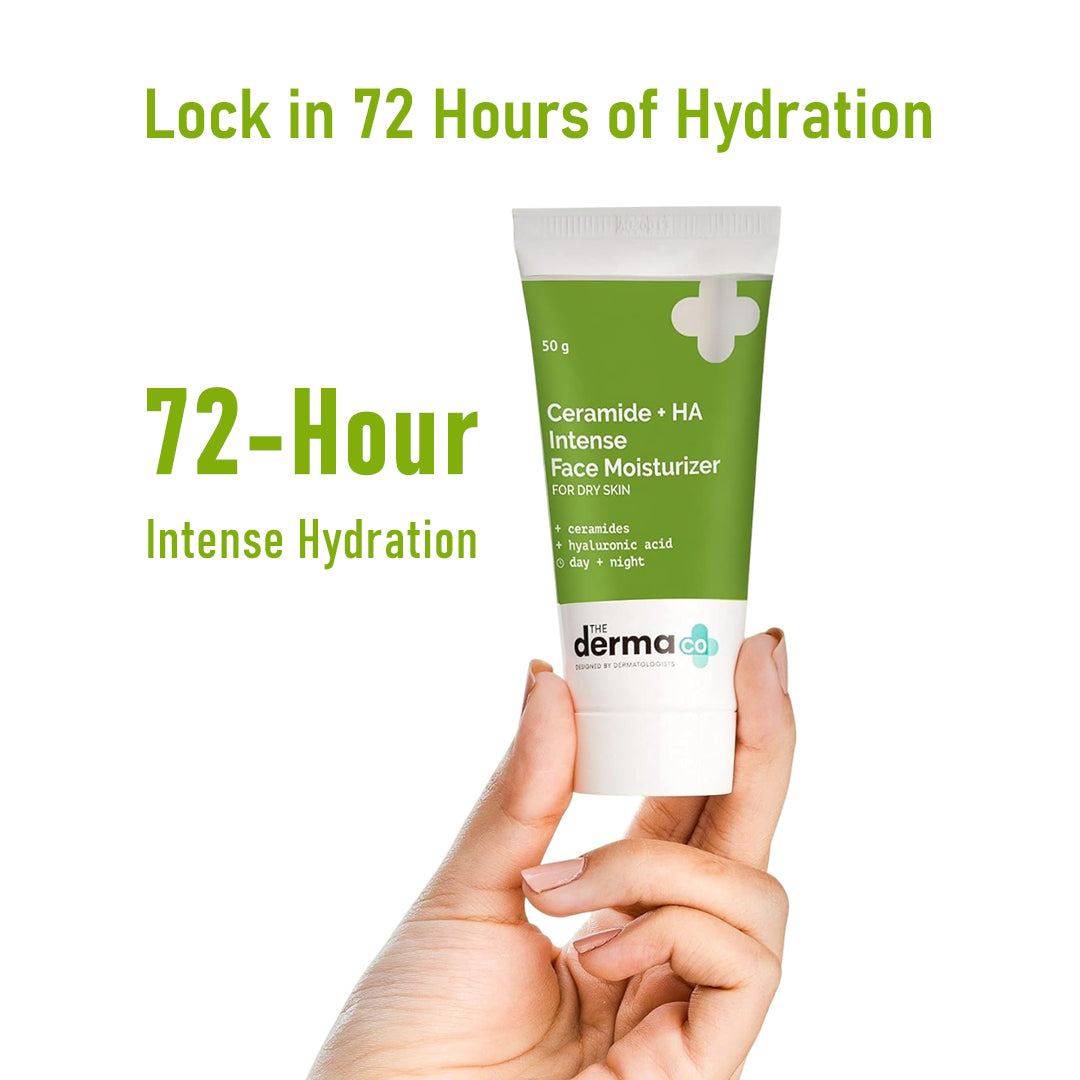 Ceramide+ HA Intense Daily Face Moisturizer For dry skin 50g