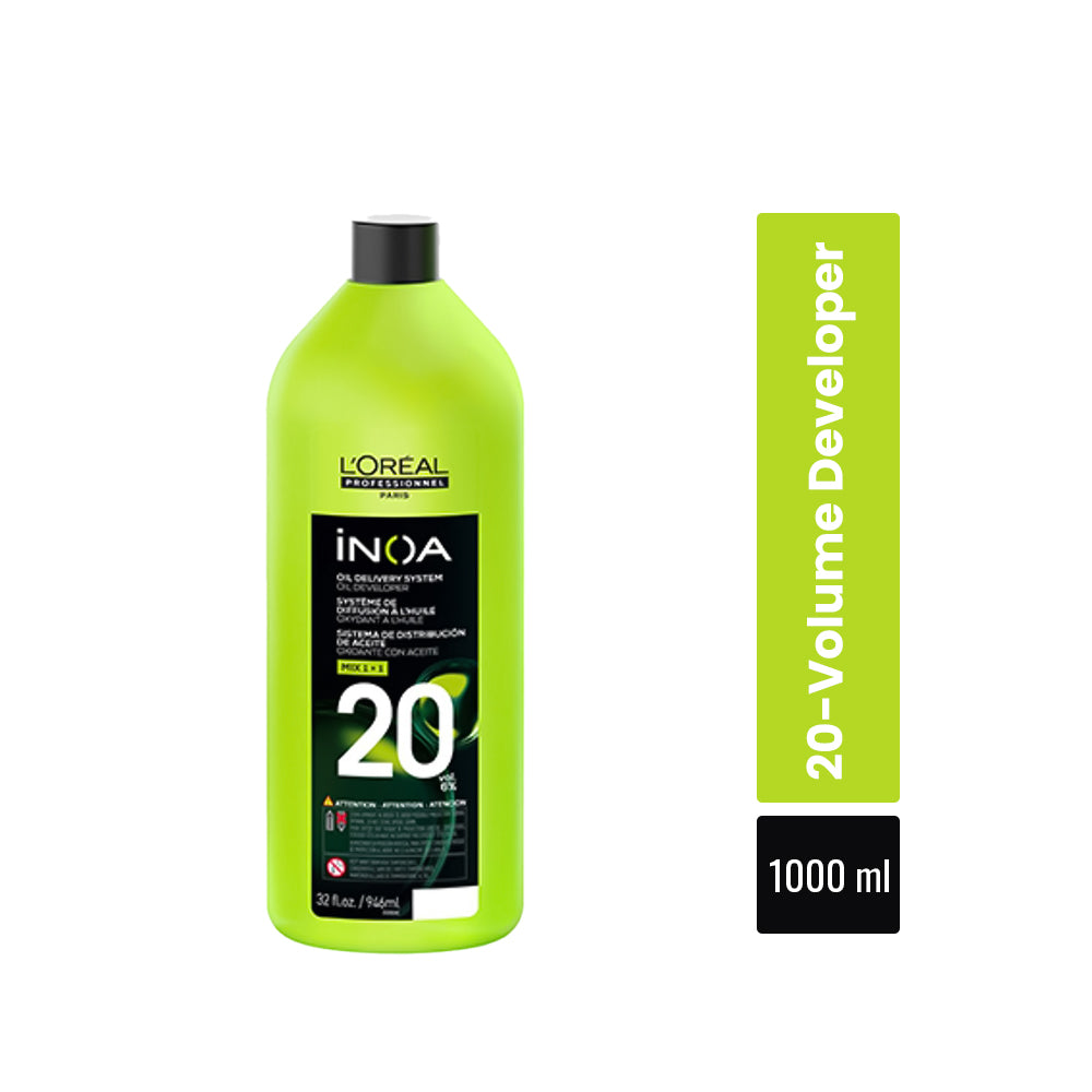 L'Oréal INOA 20 1000ml カラーリング剤 Loreal inoa Oxydant Developer 6% 20Vol Ammonia Free 1000Ml – Fabb6
