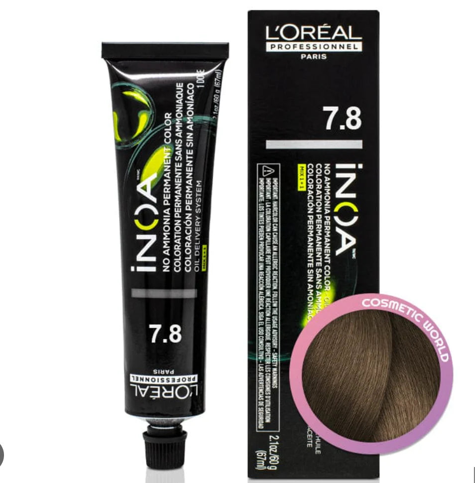 Loreal inoa hair color 7.8 ( mocha )