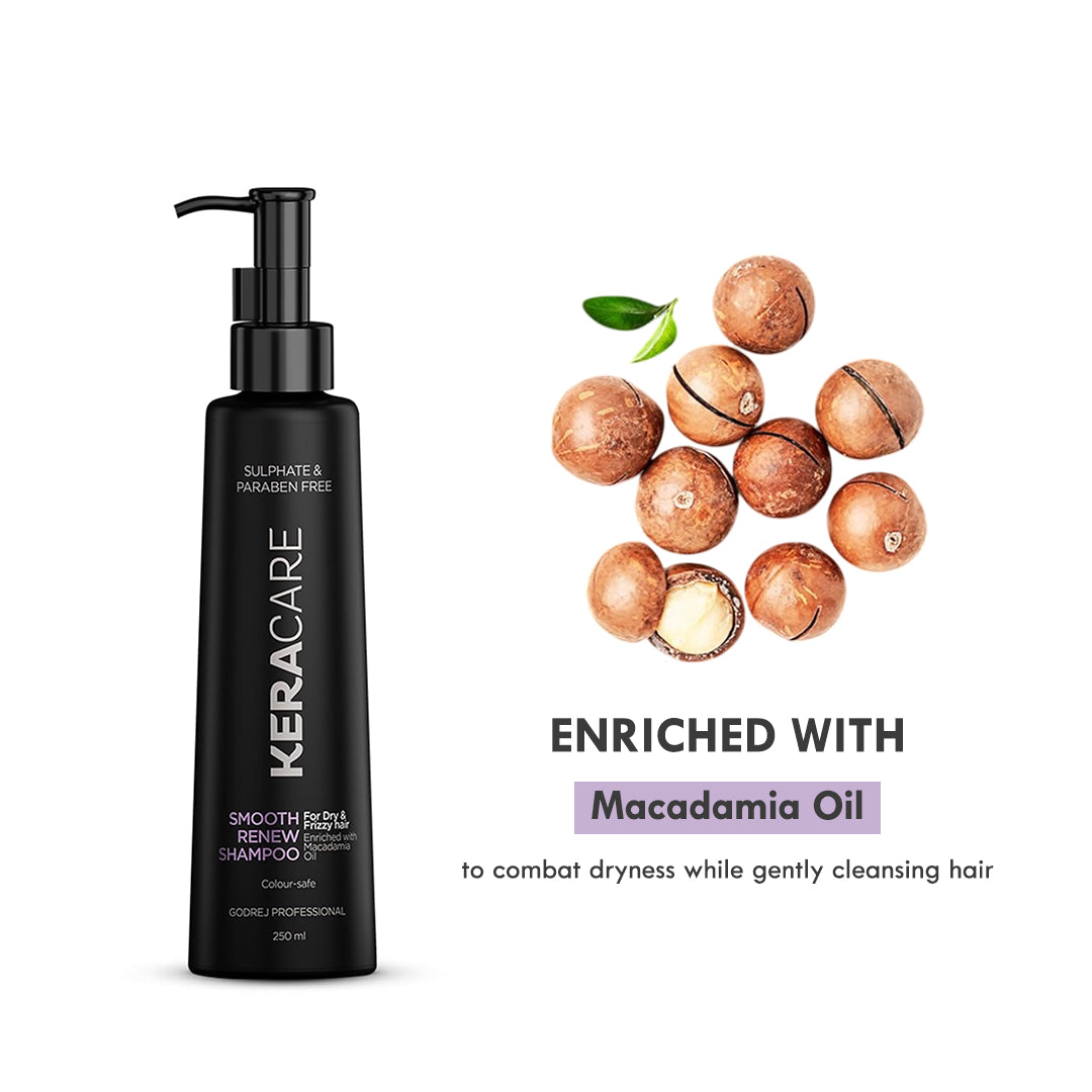 Godrej Professional Smooth Renew Shampoo For Dry & Frizzy Hair 250 Gm
