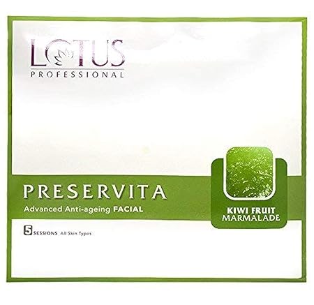 Lotus Professional Preservita Sensitive Skin Facial Kit-(KIWI FRUIT) 5 sessions