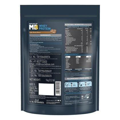 MB Whey Protein Ultra Premium Whey Blend-1kg Cafe Mocha