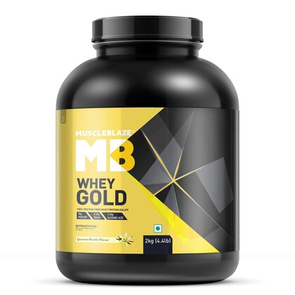 MB Whey Gold100% Whey Protein Isolate-2kg Gourmet Vanilla