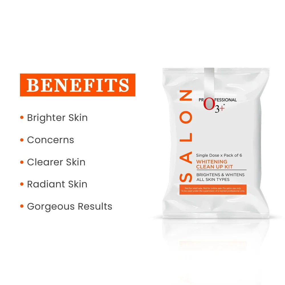 O3+ Whitening Cleanup Kit - Single Dose