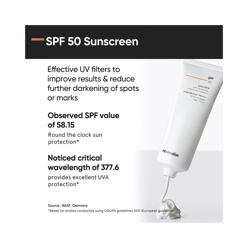 Minimalist Anti Pigmentation Combo