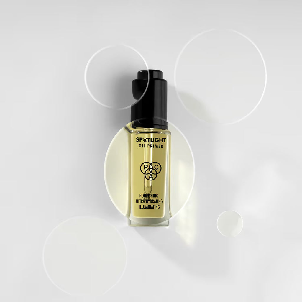 PAC Spotlight Oil Primer Ultra Lightweight Hydrates Boosts Radiance Best For Dry Skin (9 ml)