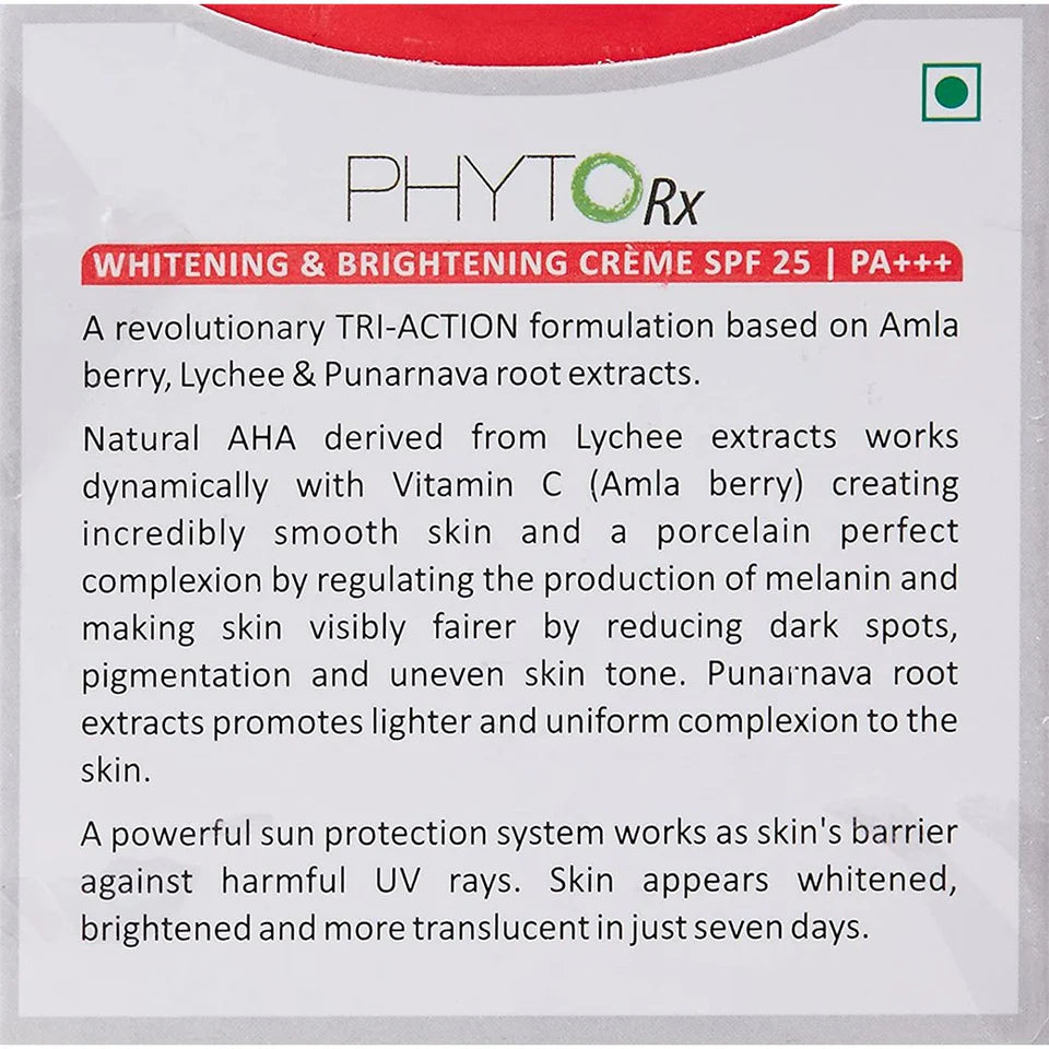 Lotus Professional Phyto-Rx Whitening And Brightening Cream 50g