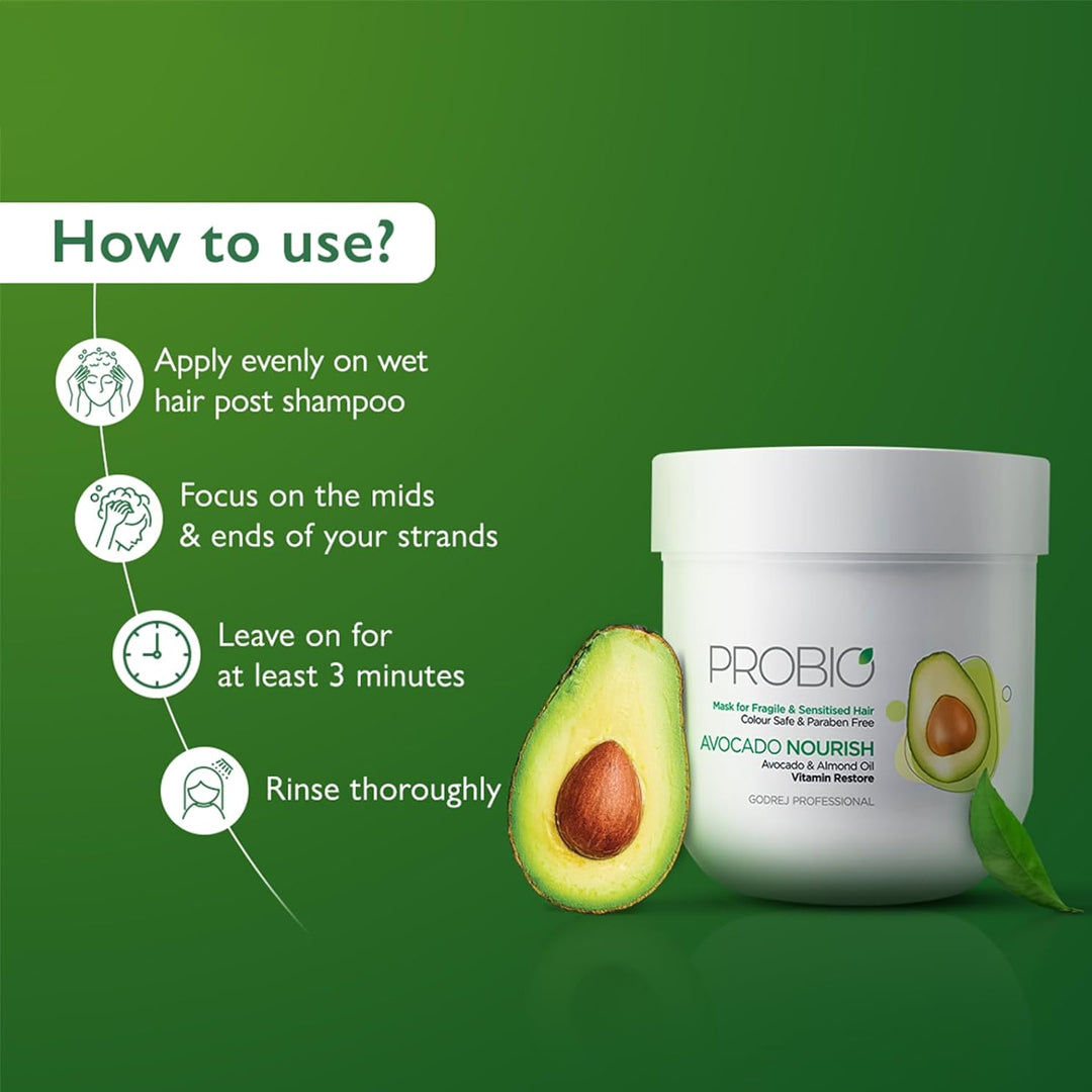 Godrej Professional Avocado Nourish Mask 200gm