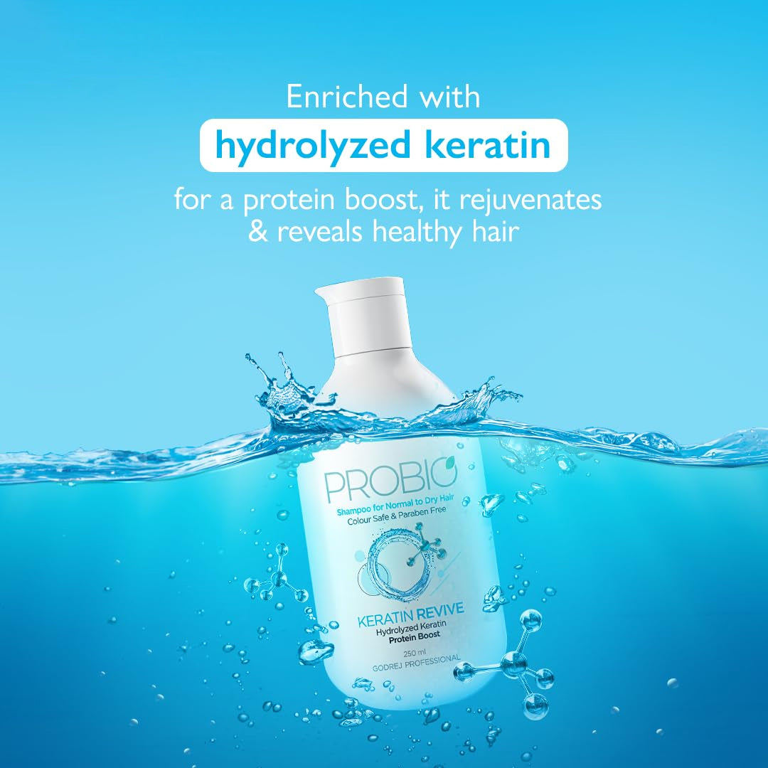 Godrej Professional Probio Keratin Revive Shampoo 250Ml