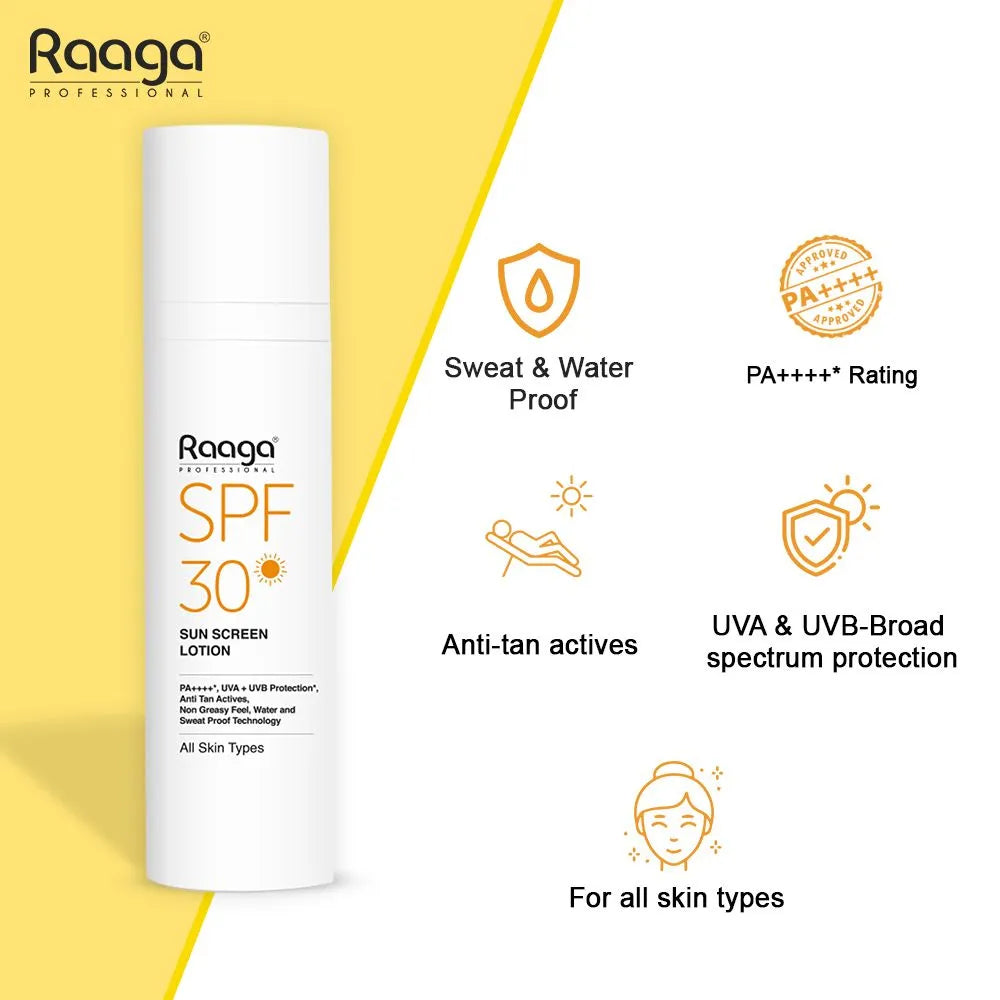 Raaga Professional Spf 30 Sunscreen Lotion 55ml