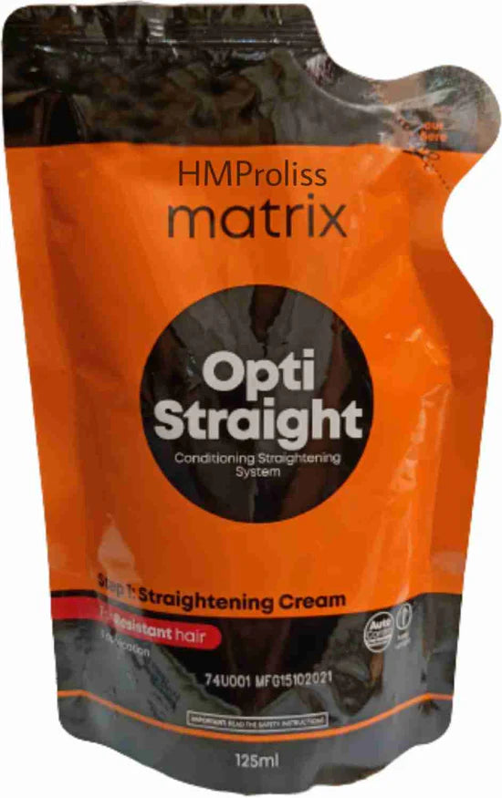 Matrix Opti. Straightening Cream MINI Resistant Hair-380 125ml