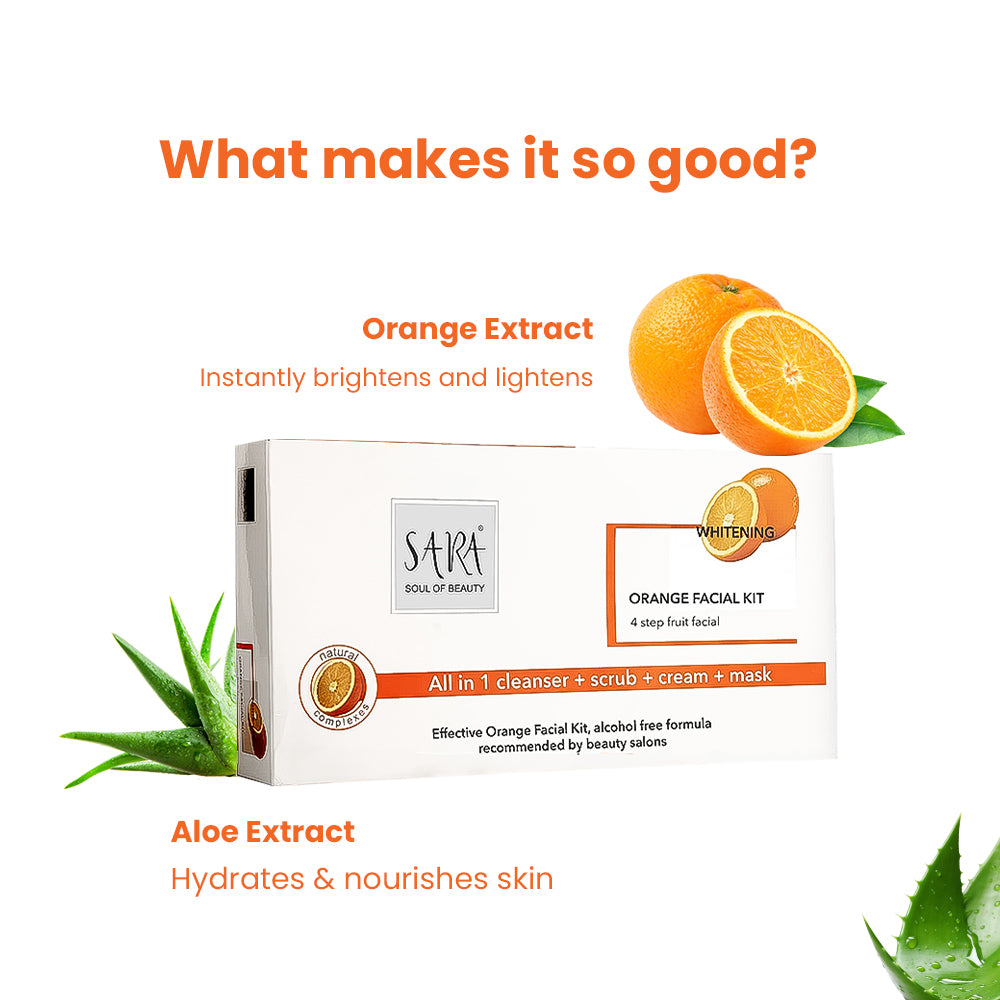 Sara Orange Facial Kit