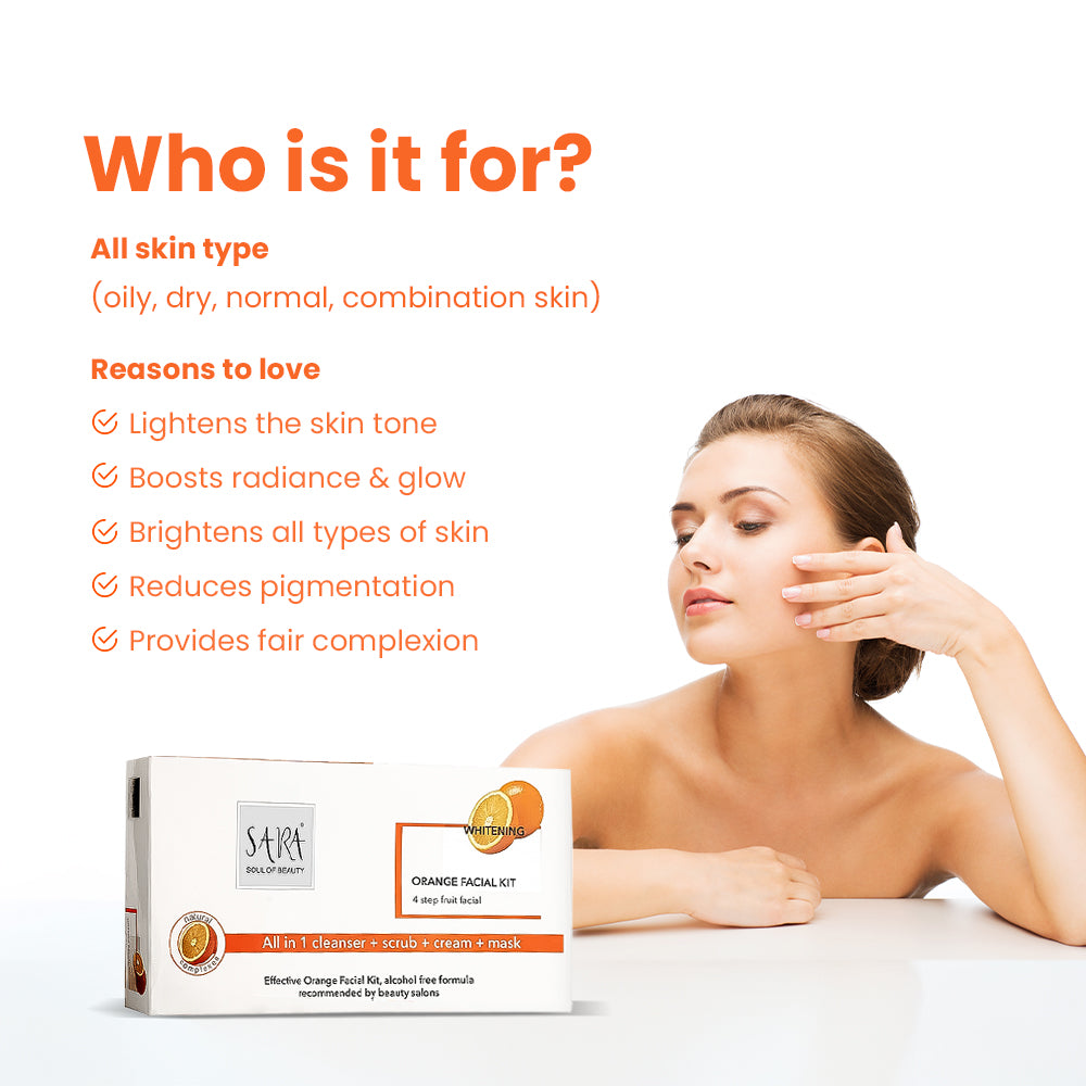 Sara Orange Facial Kit