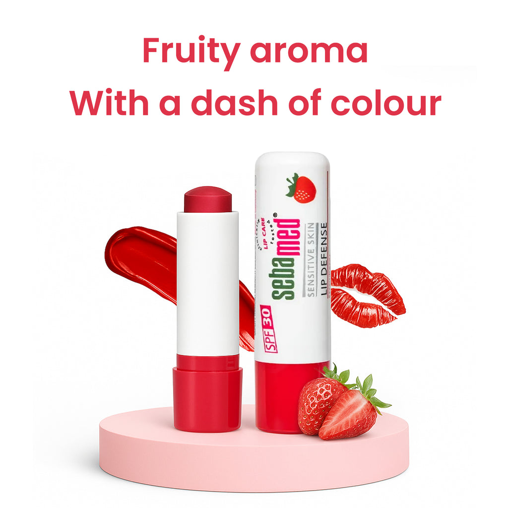 SEBAMED LIP DEFENSE STRAWBERRY 4.8GM