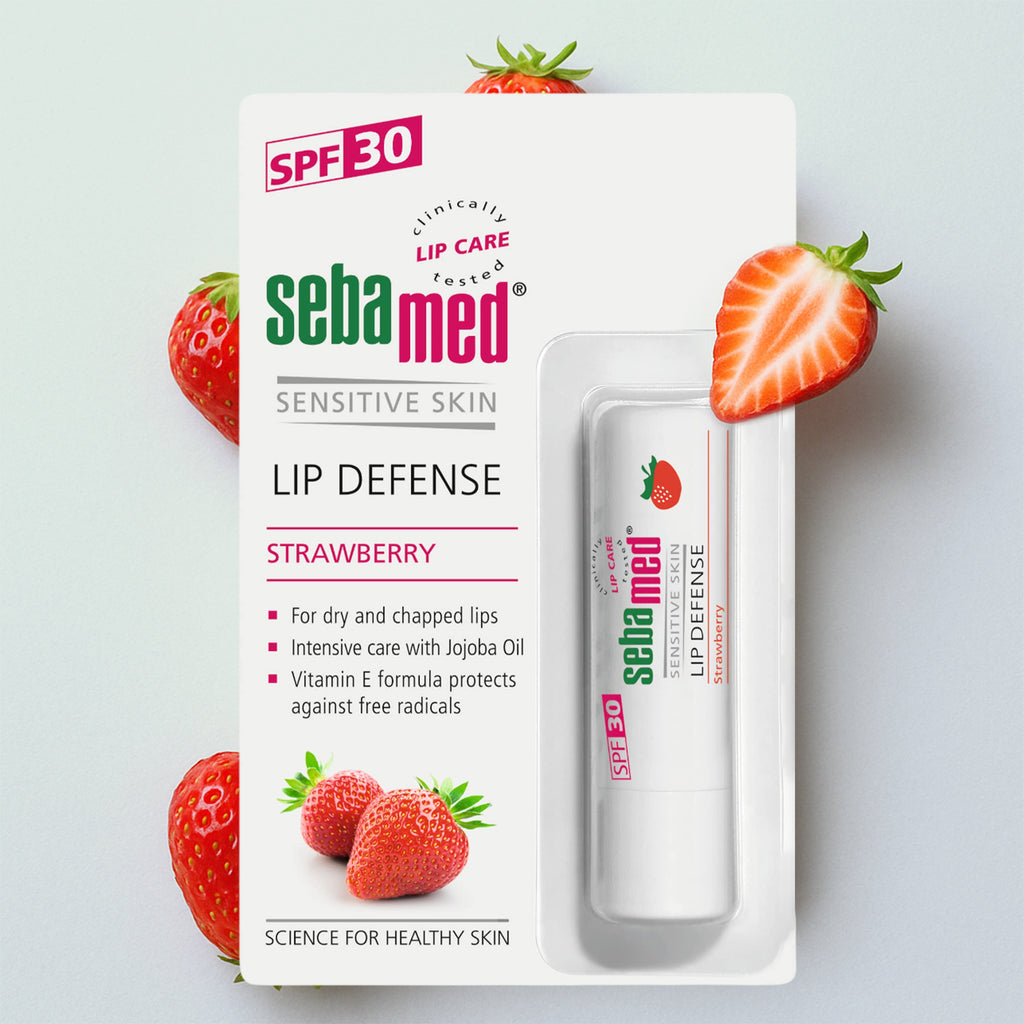 SEBAMED LIP DEFENSE STRAWBERRY 4.8GM