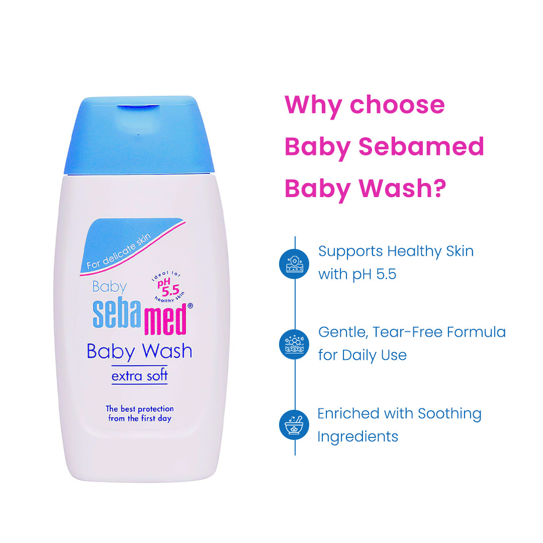 Sebamed Baby Gentle Wash 200ml