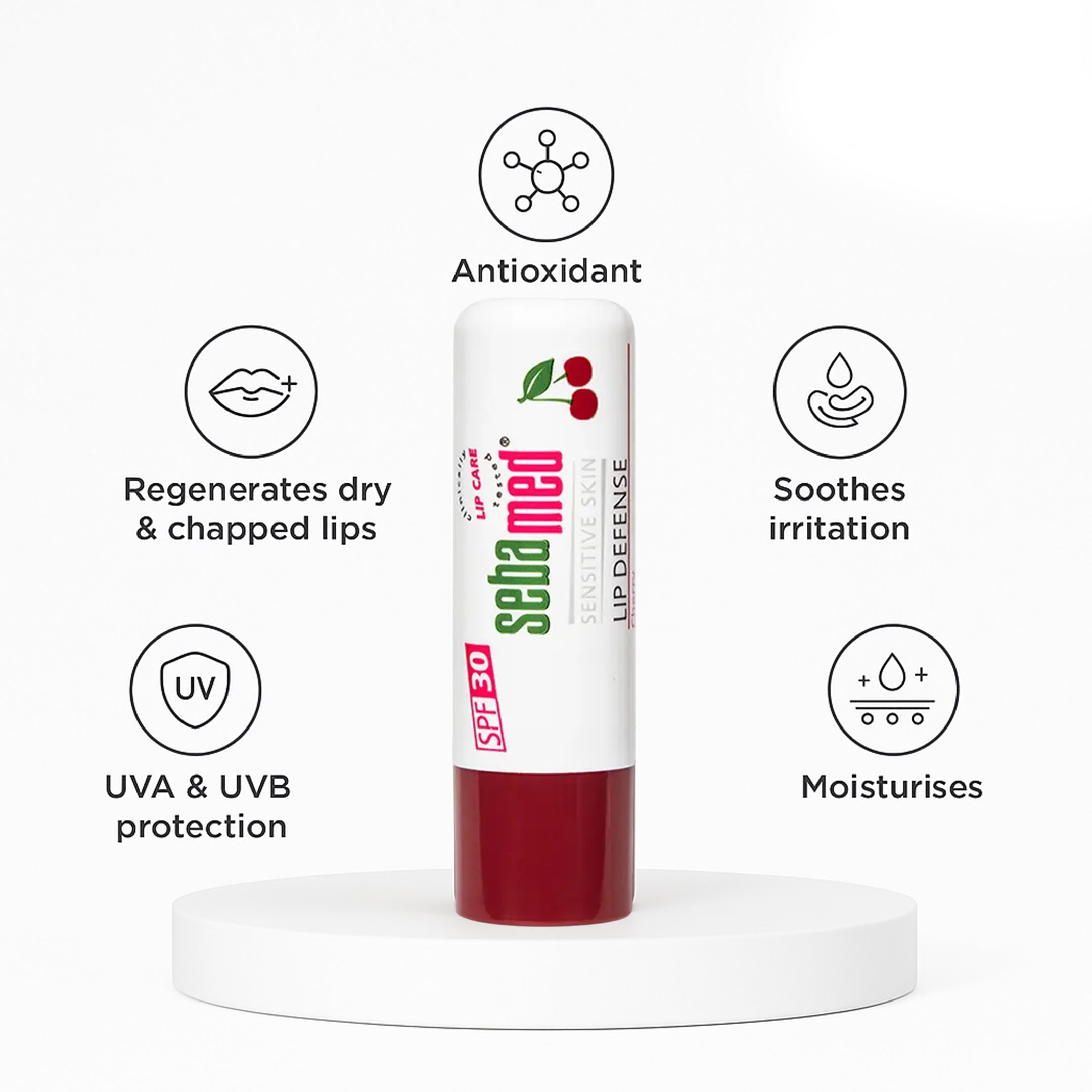 SEBAMED LIP DEFENSE CHERRY 4.8GM