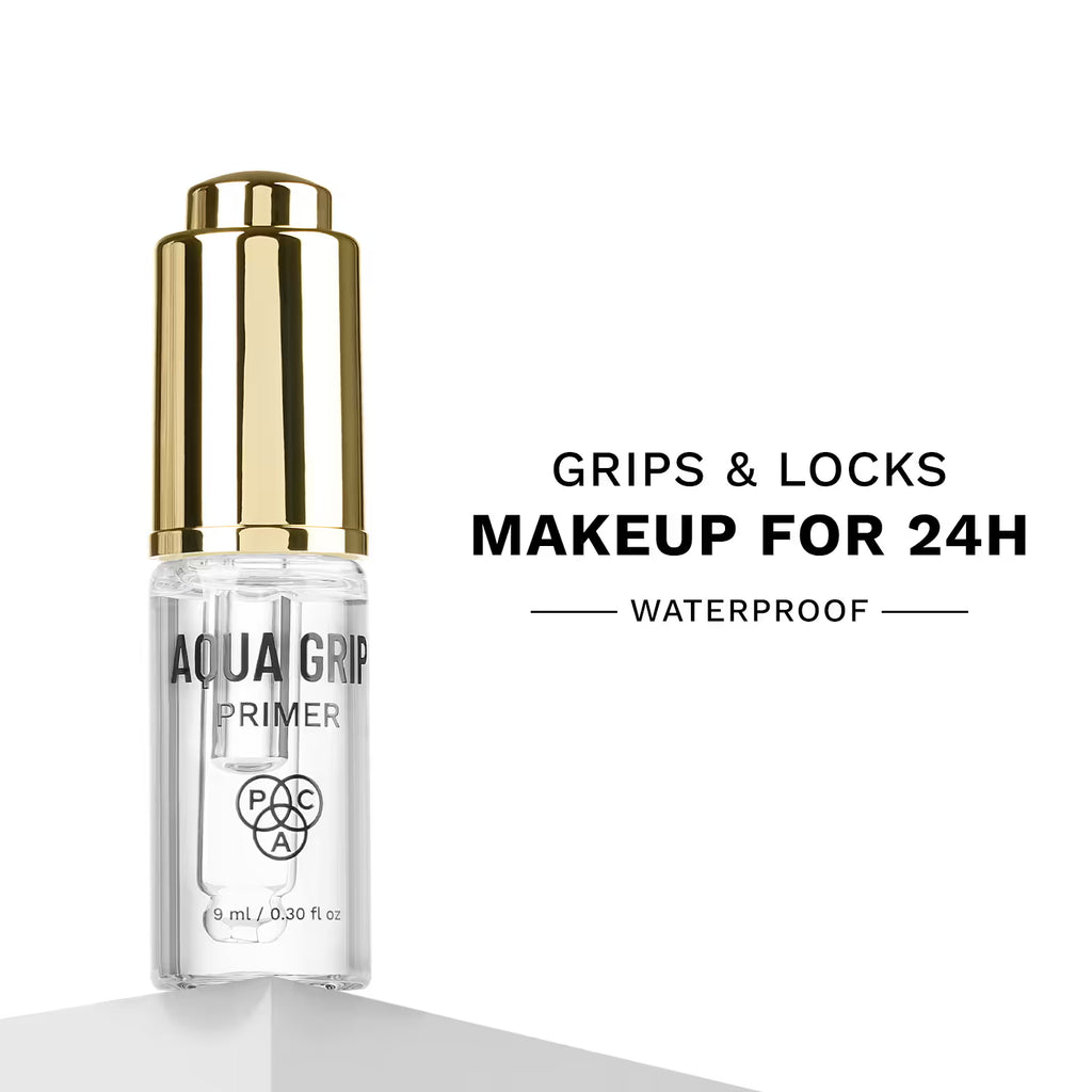 PAC Aqua Grip Primer Infused with Silicone Lightweight Waterproof Prolongs Makeup Wear (9 ml)