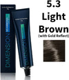 Godrej Professional Dimension No Ammonia Hair Colour 5.3 Light Brown, 70g