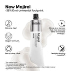 Loreal Majirel Hair Color 60ml  Shade 1 Dark Brown + Developer 1000ml Combo