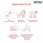 Streax Professional Developer For Argan Secrets Colourant 30 Volume 9% 250ml