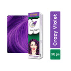 Streax Professional Hold & Play Funky Colours - Crazy Violet, 100Gm