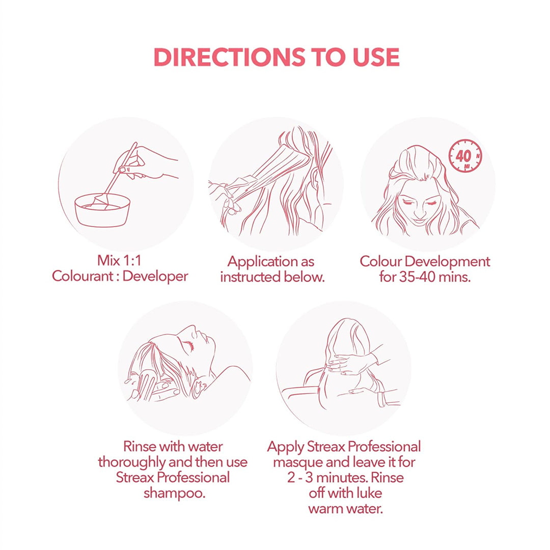 ಸ್ಟ್ರೀಕ್ಸ್ ಅರ್ಗಾನ್ ಸೀಕ್ರೆಟ್ಸ್ ಹೇರ್ ಕಲರ್ 0.6 ಫ್ಲೇಮ್ (ಕೆಂಪು)