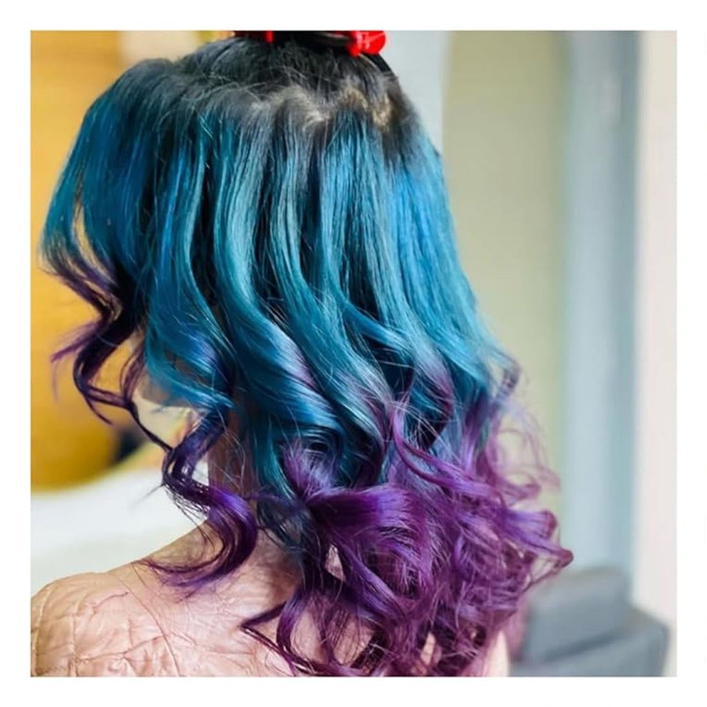 Streax Professional Hold & Play Funky Colours - Mustic Blue, 100Gm