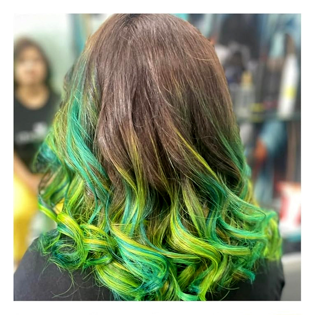 ಸ್ಟ್ರೀಕ್ಸ್ ಪ್ರೊಫೆಷನಲ್ ಹೋಲ್ಡ್ &amp; ಪ್ಲೇ ಫಂಕಿ ಕಲರ್ಸ್ - ಪರ್ಕಿ ಗ್ರೀನ್, 100Gm